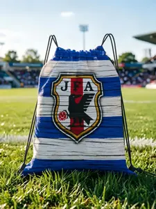 1 pc Japan  Football Drawstring Bags Gym Unisex Storage Organize Bundle Pocket Rope Bag Match Day Essentials