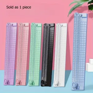 1PC Portable A3 Paper Cutter Trimmer, Uncharged Manual Cutting Tool Made with Durable Plastic,  School, Home, and Office Use