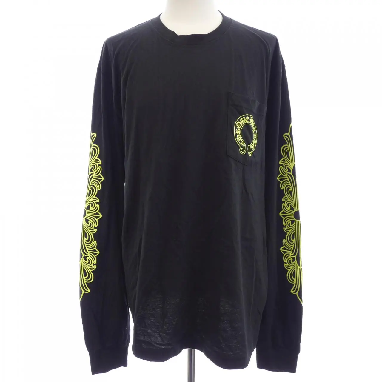 Pre-owned Chrome Hearts Cotton Small Leather Goods HORSE SHOE T Shirt