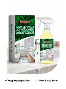 Jakehoe Oxalic Acid Cleaning Spray: Professional Toilet & Tile Descaler for Stubborn Urine Stains, Non-Damaging Stain Remover for Ceramic and Porcelain Surfaces