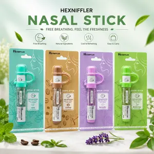 HEXNIFFLER Nasal Inhaler: Refresh your breath, awaken your senses.