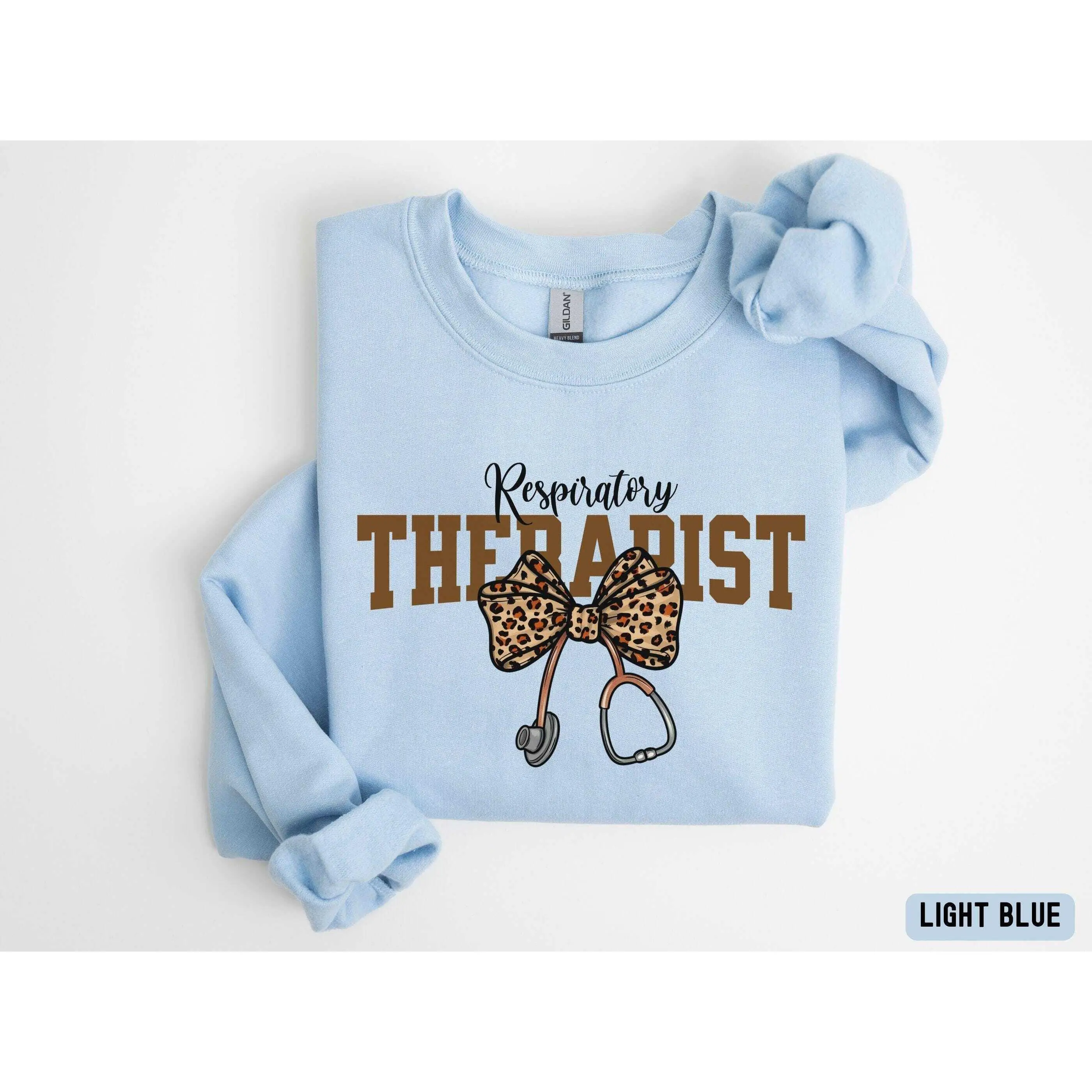 Gildan Respiratory Therapist Short Sleeve T-SHIRT / Sweatshirt , RT Nurse Casual Unisex Graphic Tee Oversized