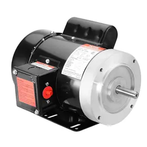 VEVOR 0.75HP Electric Motor 1725 rpm, AC 115V/230V, 56C Frame, Air Compressor Motor Single Phase, 5/8 Keyed Shaft, CW/CCW Rotation for Agricultural Machinery and General Equipment