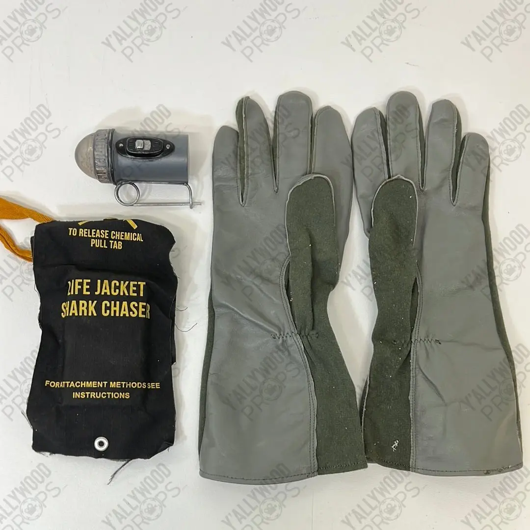Shark Repellent, Gloves and Beacon Light from Devotion