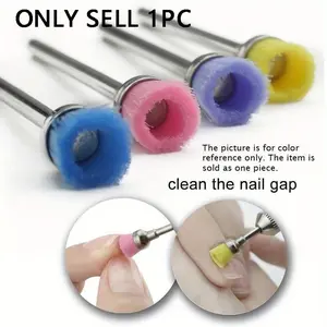 Nail Dust Cleaning Brush, Nail Polish Grind Drill Clean Brush Head For Electric Nail Drill Machine Nail Dust Remover Accessory Tool