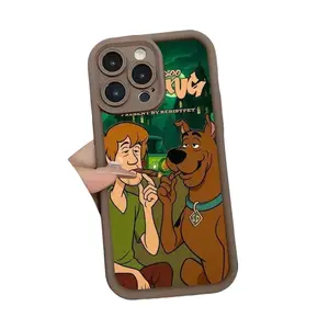 Cute and Humorous Scooby-Doo "Eye-Staircase" Phone Case — Protective Cover Compatible with iPhone 17/16/15/14/13.