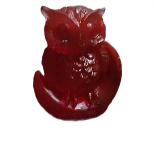 Deco Resin Owl, Desktop Decorative Figurine for Home Office Shelf Decoration