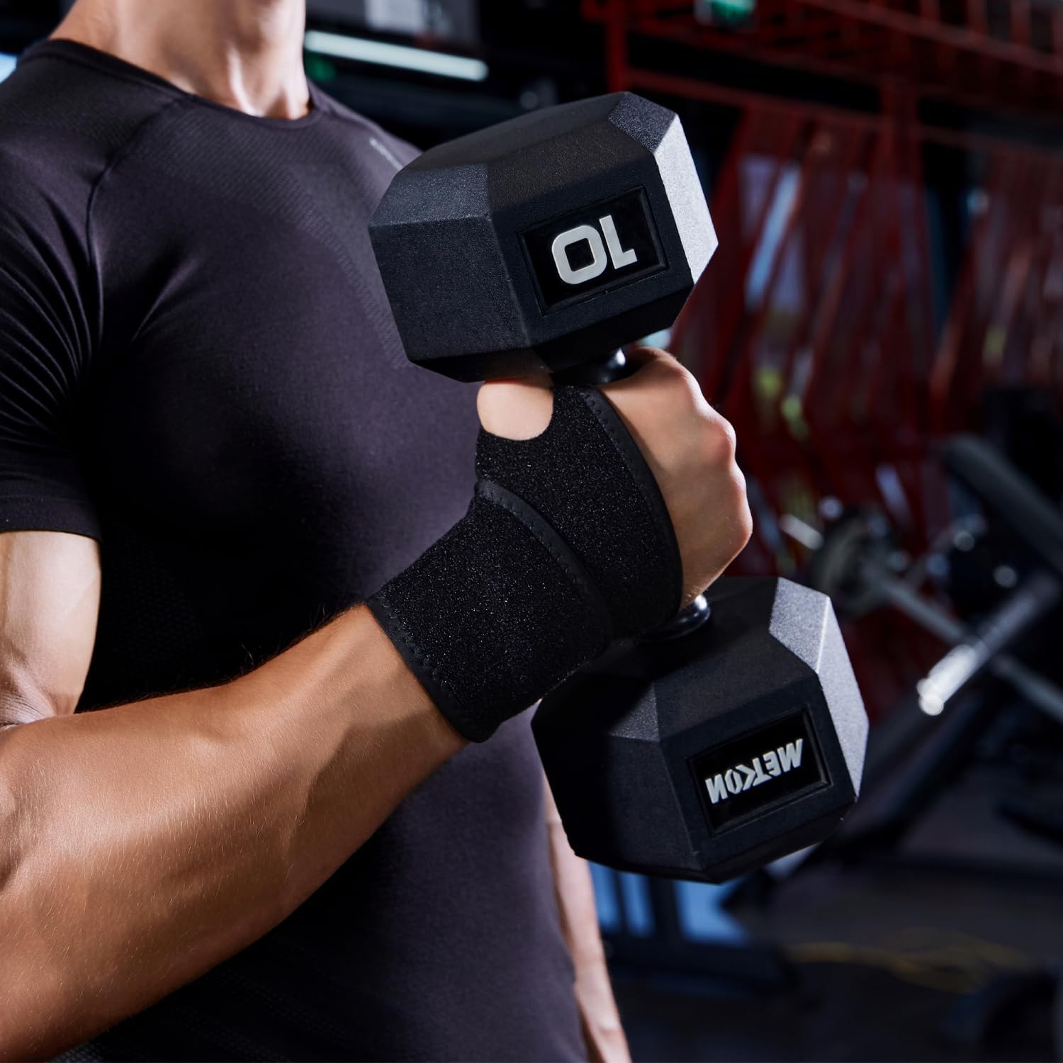 2 PCS Wrist Brace Wrist Wraps for Carpal Tunnel 2 Pack Wrist Brace Compression Straps Hand Support, Adjustable Wrist Support for Arthritis and Tendinitis, Joint Pain Relief