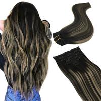 #1B/16/1B Balayage Natural Black to Light Blonde