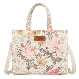 Wrangler Floral Print Medium Tote Bag for Women