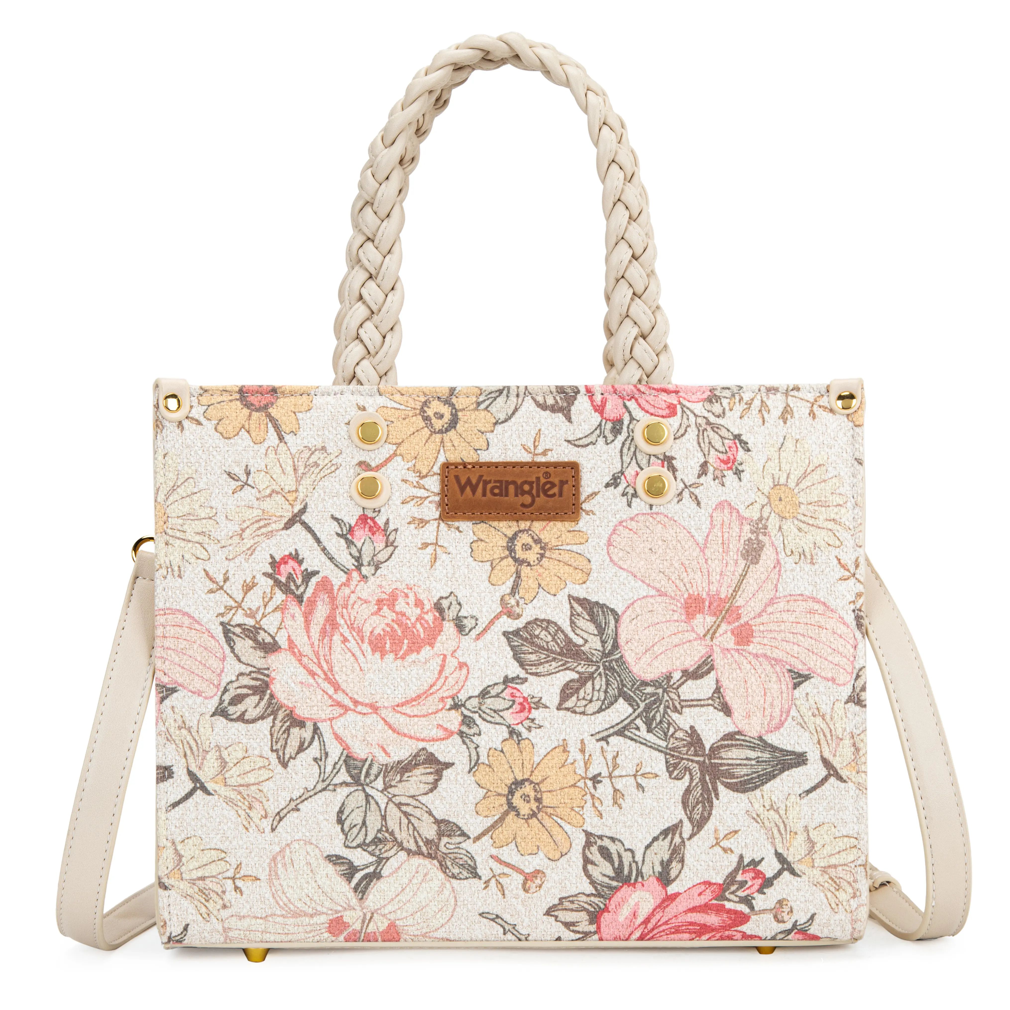 Wrangler Floral Print Medium Tote Bag for Women