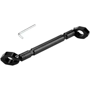 Motorcycle 7/8'' 22mm Balance Bar Handle Bracket Aluminum Alloy Motobike Handlebar Accessories Black