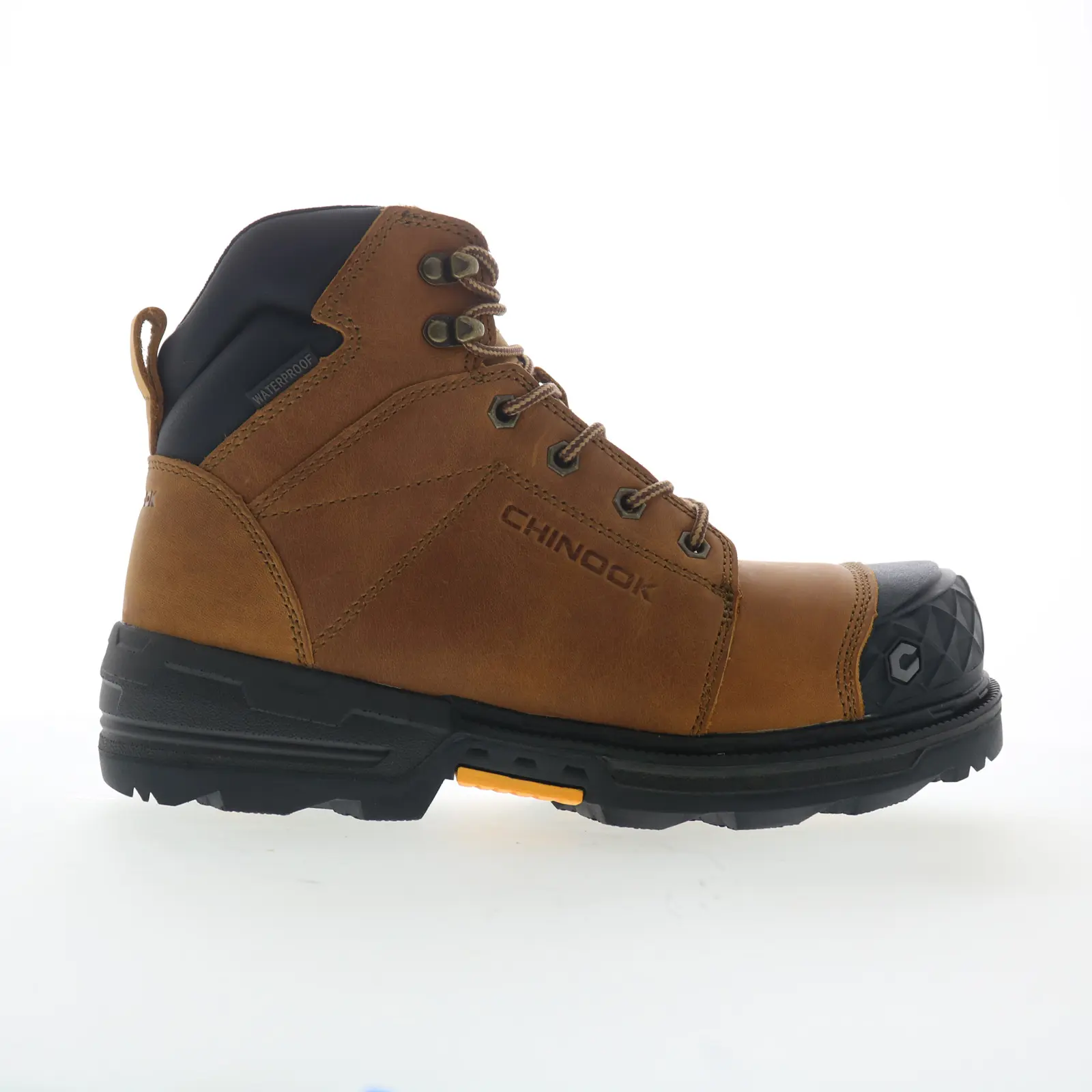 Chinook Maverick 6" WP Composite Toe Mens Brown Work & Safety Boots