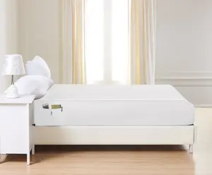 Elegant Comfort Elevated 6-Pack Deep Pocket Fitted Sheets with Double-Sided Storage Pockets - Year-Round Comfort and Durability