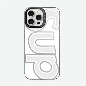 Cool Letter IMD Laser Protective Phone Case with Military-Grade Drop Resistance, Trendy Stylish Cover Compatible with iPhone 11-17 Series & Samsung Galaxy S21-S26