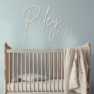 Nursery Name Sign | Baby Wood Name Sign | Wood Letters For Nursery | Custom Name Sign