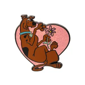 Scooby-Doo Glitter Heart  Pin