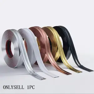 Self-Adhesive Wall Trim Strip, Waterproof Mould-Proof Decorative Edge Tape, Living Room Home Decoration, PVC Adhesive Wallpaper Border