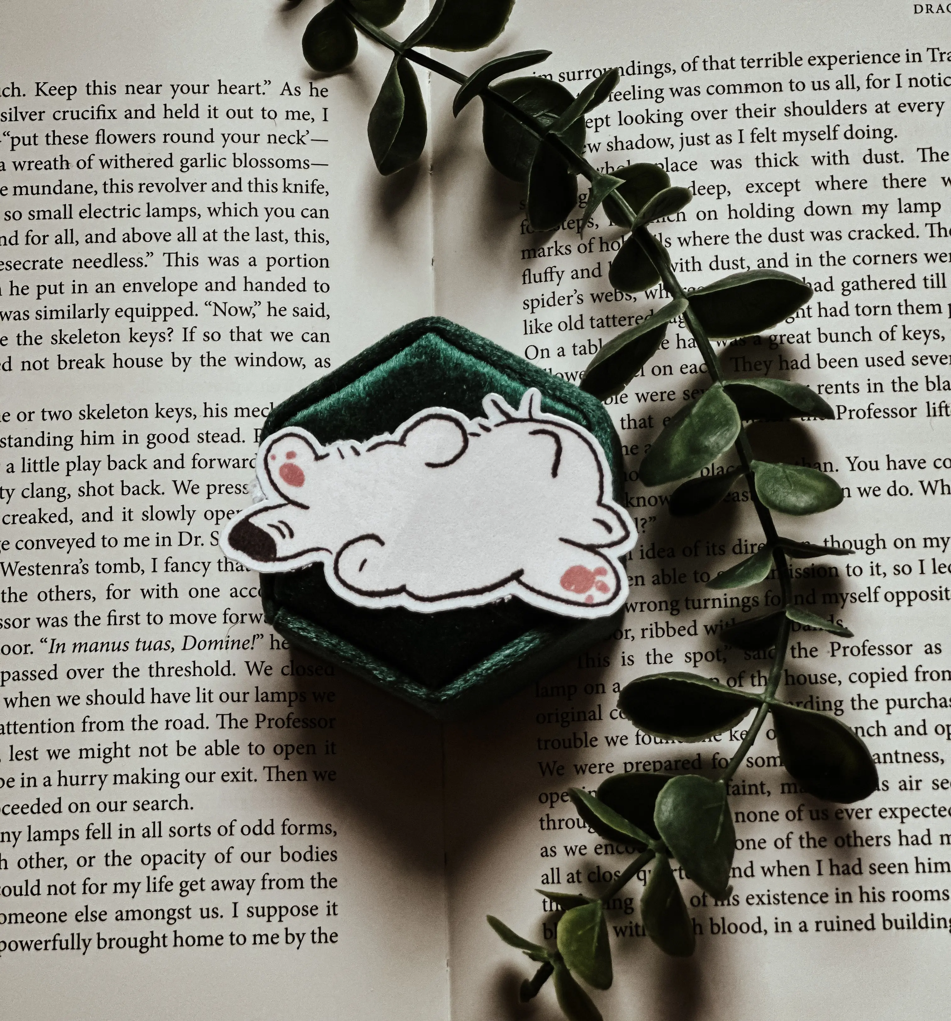 Sleepy kitty Sticker