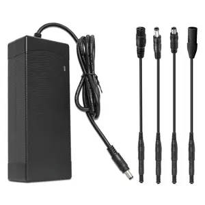 48V-54.6V 2A Fast Charger for Electric Bike Lithium Battery Evercross H5 & Eahora X5 Power Adapter Not for Lead Acid Batteries