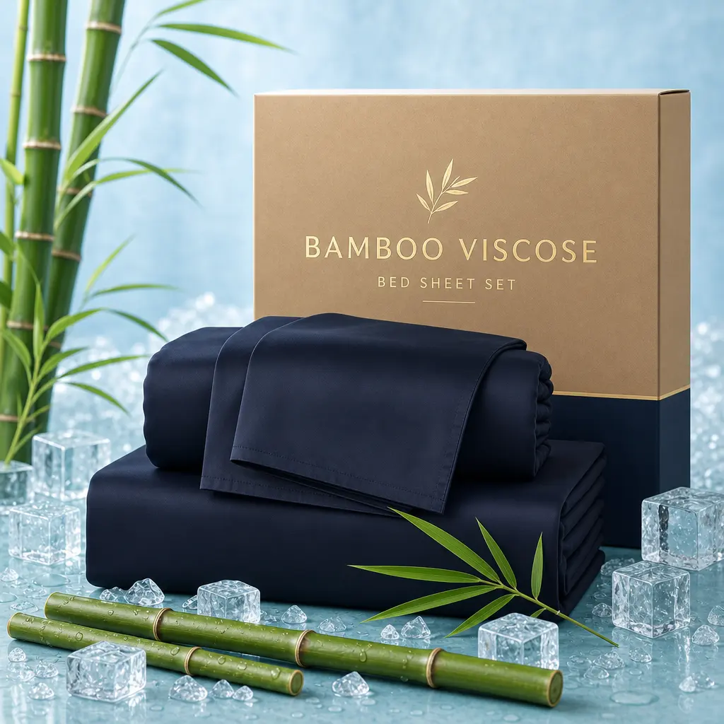 4/6pcs Extra Deep Pocket Sheets Bamboo Bed Sheet Set - kids & Pillowcase Set,Comfy Breathable Cooling Hotel Luxury Bedding for Women, Men and kids- Pockets, Ultra-Soft, Wrinkle Free