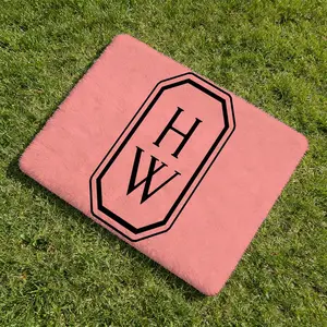 Harry Winston Floor Mat Soft Flannel Non-Slip Area Rug Water Absorbent Thick Floor Mat for Bedroom Living Room Kitchen Hallway Entryway Indoor Outdoor Durable Home Decor Mat