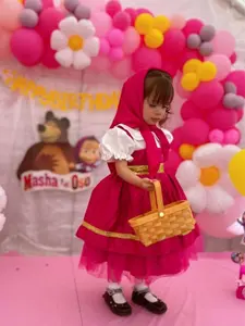 Girls' Princess Dress Baby Girl Puff Dress Children's Birthday Dress Flower Girl Gown Wedding Birthday Party Christening Dress, Baby Clothing, Baby Clothes Girl