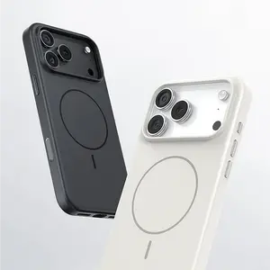 2025 Baseus New Model Compatible with Apple 17 Pro Phone Case iPhone 17 Pro Max Matte MagSafe Magnetic Protection Cover Official Same Style Camera Button Full Coverage IP17 High-End Feel Shockproof Heat Dissipation