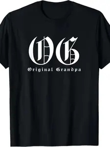 OG Original Grandpa - Funny Gangster Lowrider Pun T-Shirt