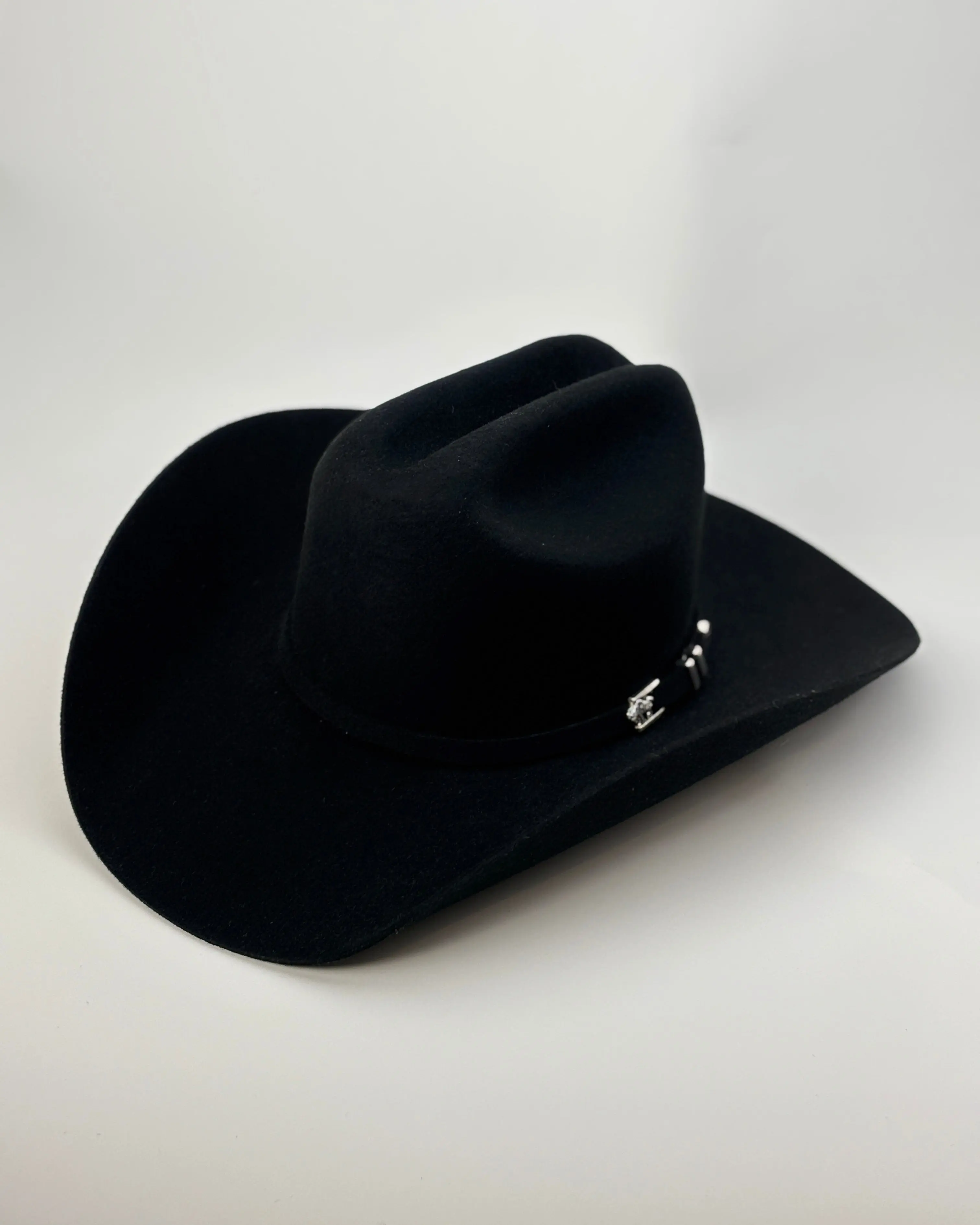 Stetson 75 Apache 4X Felt Hat Cowboy Hat Black Felt Hat