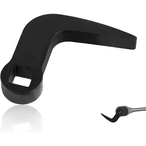 Pry Bar Wrench Head, L-Shape Crowbar Adapter Tool 1/2" Drive Half Shaft Removal Car Repairing Tools Rolling Head Prybar Adapter for Tight