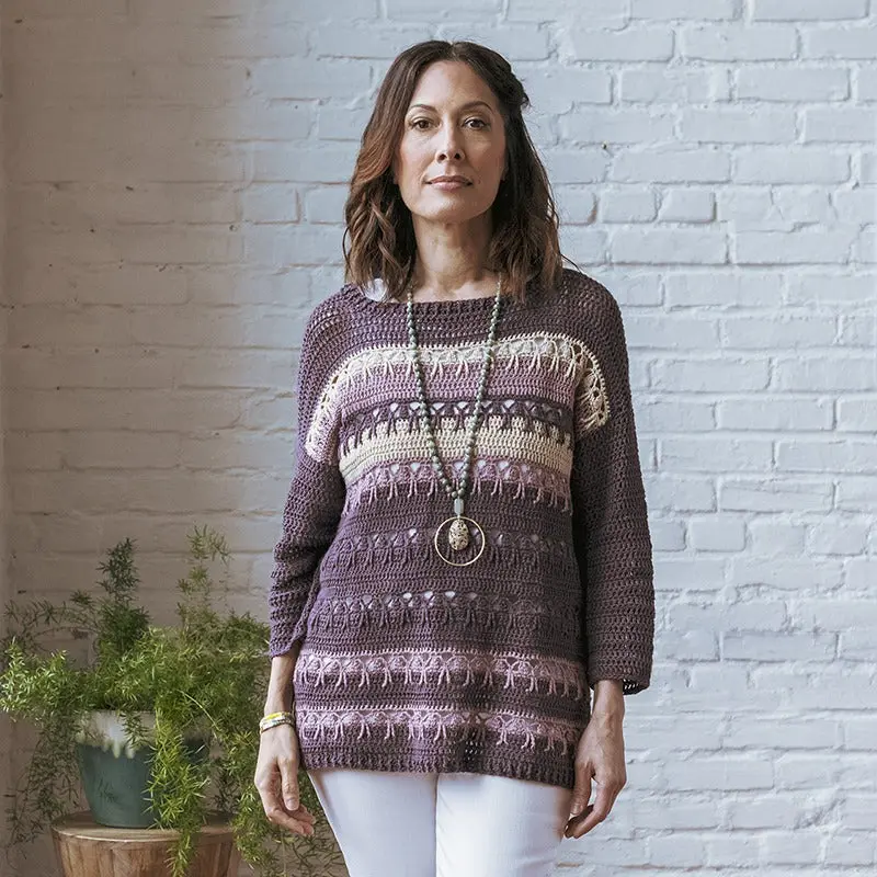 Saguaro Crochet Sweater Pattern