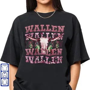 Country Music Hoodie, Retro Wallen Western Crewneck Sweatshirt, Wallen Western Valentine Shirt