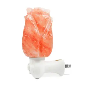 Rose Shape Himalayan Salt Night Light