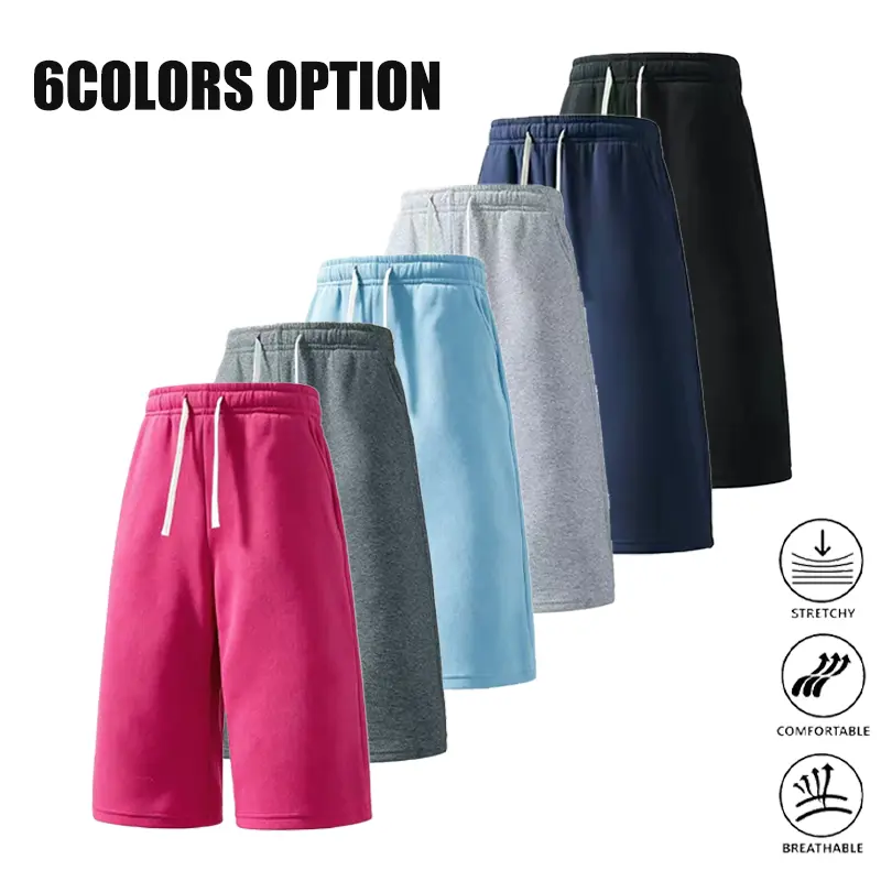 Men’s basic stretch knit seven-eighths athletic jogger pants with a drawstring high waist; breathable and comfortable; versatile for everyday wear, home, and workouts; wide-leg casual joggers.