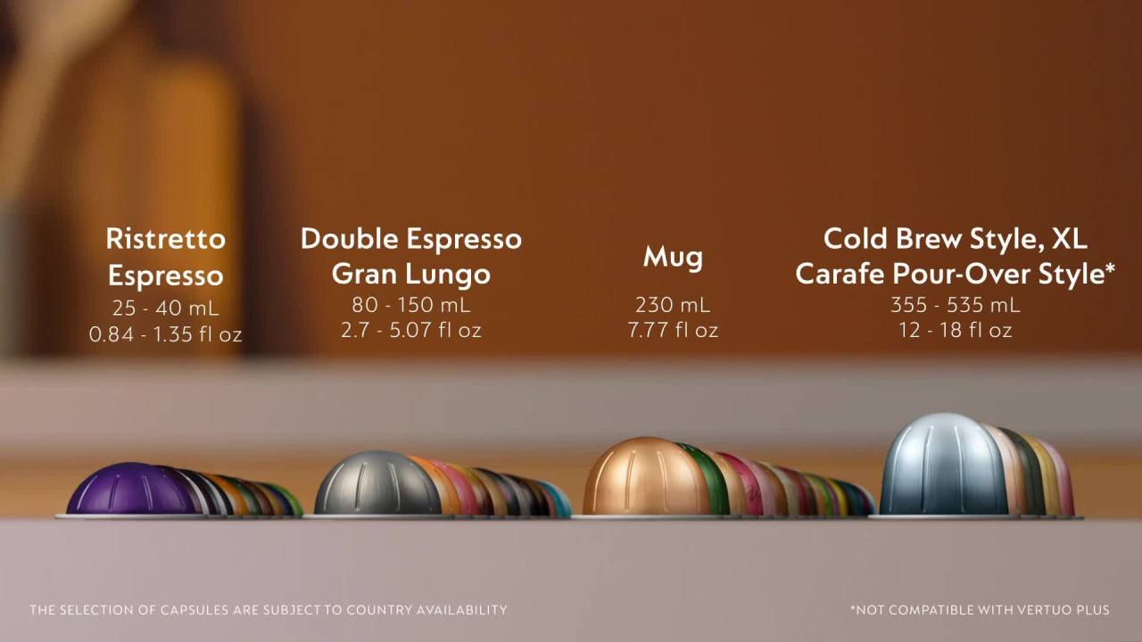 Nespresso Vertuo Capsules, Medium and Dark Roast Variety Pack, Melozio, Stormio, Altissio and Double Espresso Chiaro, 40-Count Coffee Pods, Brews 7.8 fl oz, 2.7 fl oz, and 1.35 fl oz