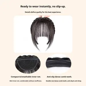 Women's Fashion Braided Headband with Bun - Versatile Hair Accessory, Perfect for Casual Wear, Easy to Wear and Remove, Perfect for Holiday Occasions, Casual Headband | Braided Headband | Secure Fit Headband