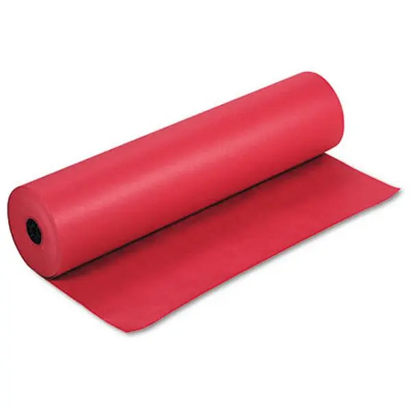 SpeCtra ArtKraft Duo-Finish Heavyweight Drawing Paper, 36x1000' Scarlet Roll, Smooth-Textured Art Material, Office Stationery & Supplies for Art Use