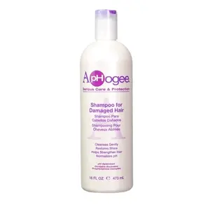 Aphogee Shampoo for Damaged Hair 16 Fl Oz - Serious Care & Protection Cleanses Gently Restores Shine Helps Strengthen Hair Normalizes pH