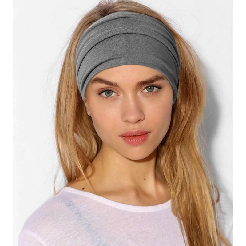 10 PCS Women Headbands African Wide Hair Wrap Extra Turban Head Bands for Lady Large Sport Workout Stretch Non-slip Big Hair Bands 10 PCS Women Headbands African Wide Hair Wrap Extra Turban Head Bands for Lady Large Sport Workout Stretch Non-slip Big Hair Bands