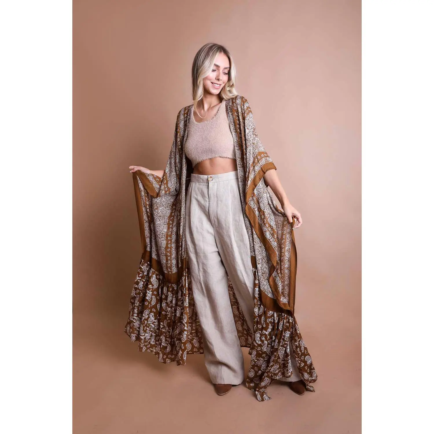 Women's Molly Kimono, Women's Casual Tops Clothes for Daily Wear Women's Molly Kimono, Women's Casual Tops Clothes for Daily Wear