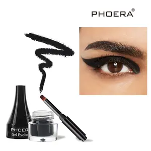 PHOERA Ten Color Eyeliner, White, Black, Brown, Nude, Gold, Copper, Green, Blue, Wine, Purple, Eyeliner/Glue  Makeup Cosmetic