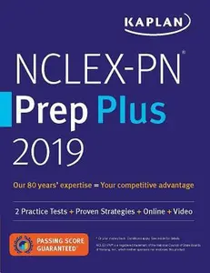 USED-Nclex-PN Prep Plus 2019: 2 Practice Tests + Proven Strategies + Online + Video by Kaplan Nursing (Paperback)