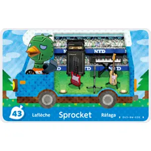 Sprocket - Villager NFC Card for Animal Crossing New Horizons Amiibo