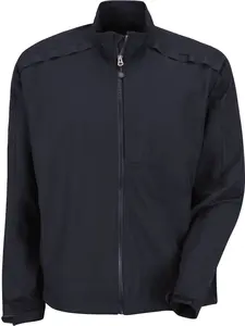 Men's Horace Small APX Midnight Soft Shell Nylon Stretch Menswear Top - Long Sleeve, Mesh-Lined, Zip-Equipped, Pocket-Equipped, Plain Warm Jacket, Size M