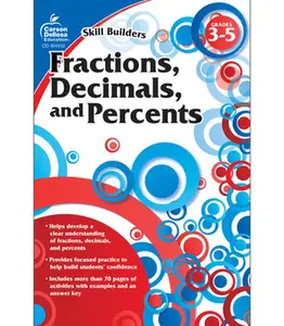 USED-Fractions, Decimals, and Percents, Grades 3 - 5 (Paperback)