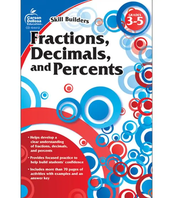 USED-Fractions, Decimals, and Percents, Grades 3 - 5 (Paperback)