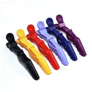 ANNA 1 Piece Alligator Clips For Hair Styling  – Professional Alligator Hair Clips For Women, Hair Clip For Women, Black Hair Clips For Styling – Firm Hold Without Slipping