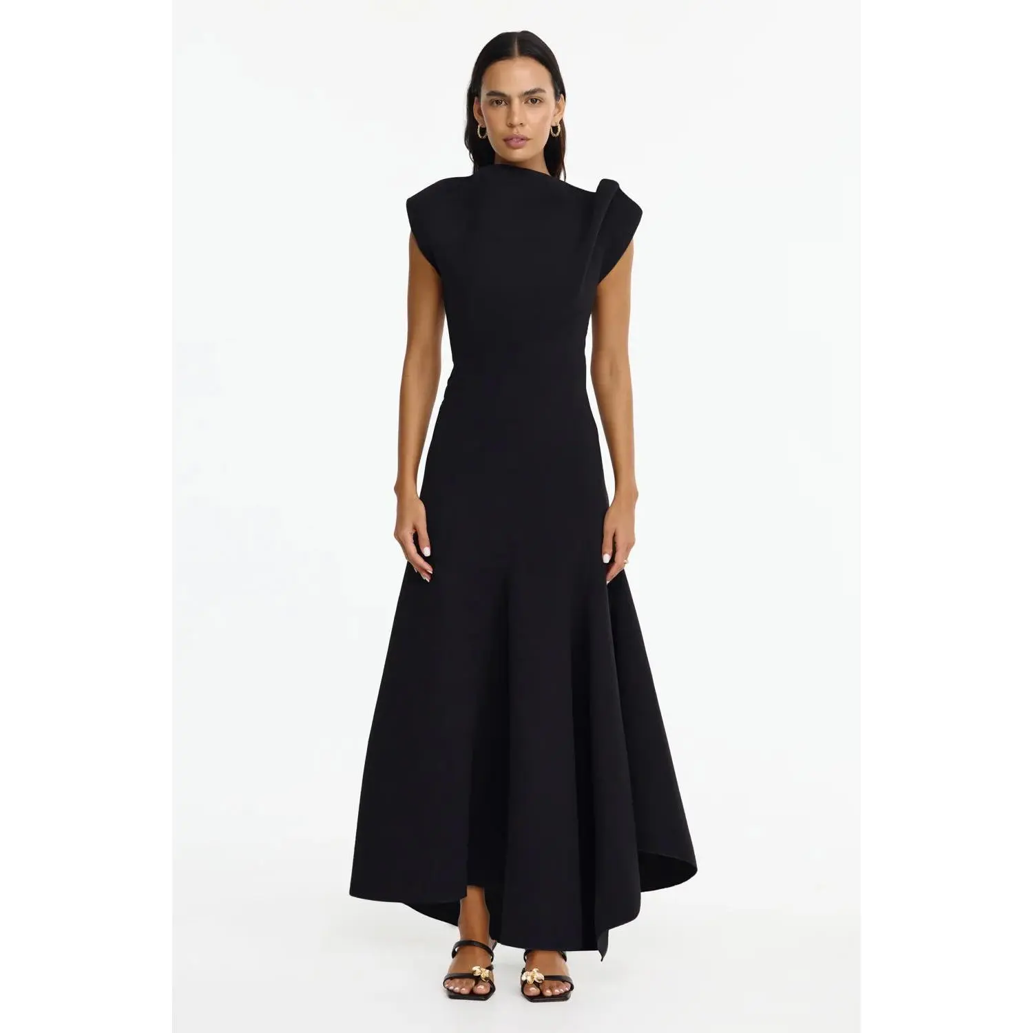 Acler Filton Maxi Dress in Black