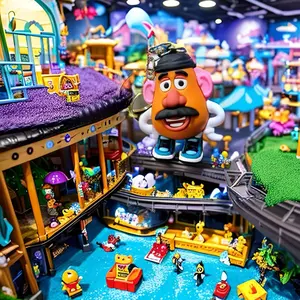 Mr. potato head keychain